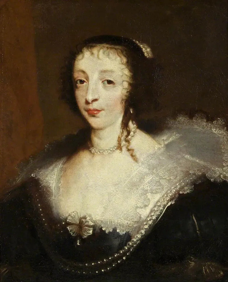 Henriette Marie (1609–1669), Charles I'in Kraliçesi - Antoine van Dyck