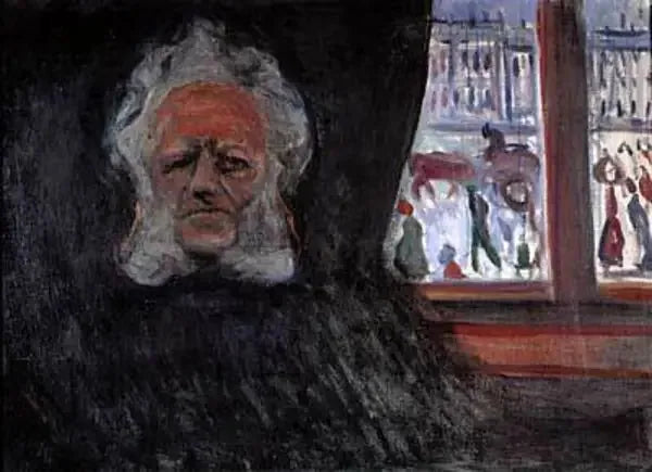 Grand Café'de Henrik Ibsen - Edvard Munch