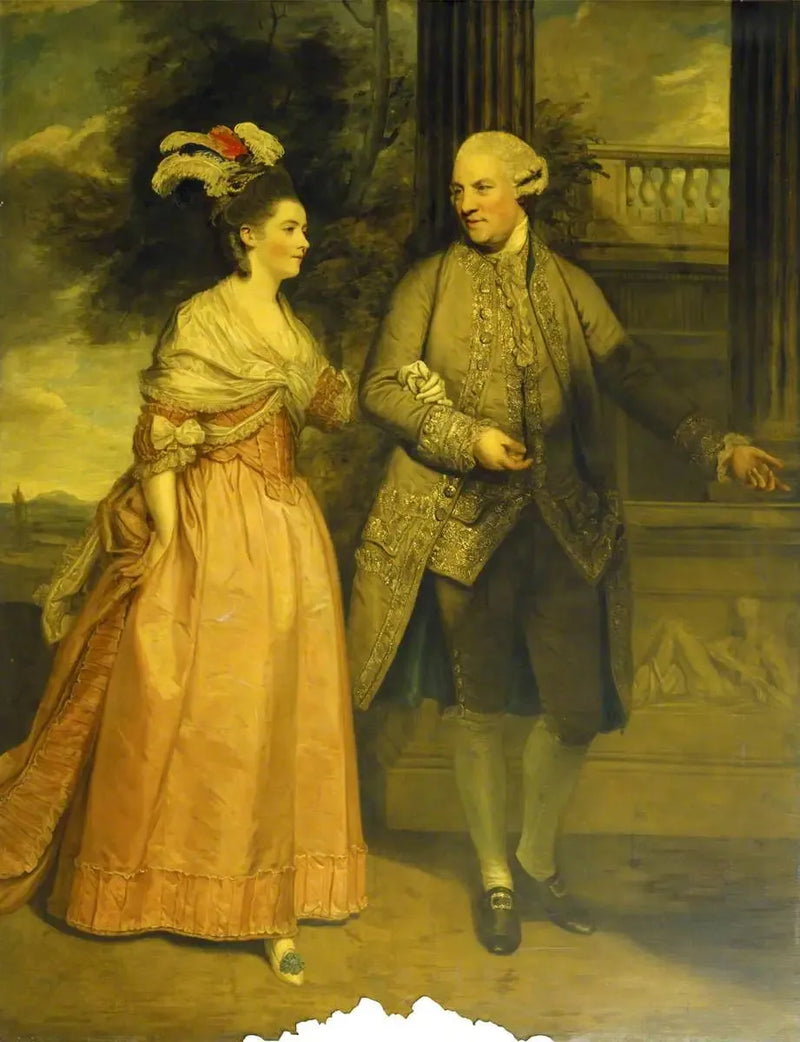 Henry Loftus, 1. Ely Kontu (1709-1783) ve eşi Frances Monroe, Ely Kontesi (1821'de vefat etti) - Joshua Reynolds