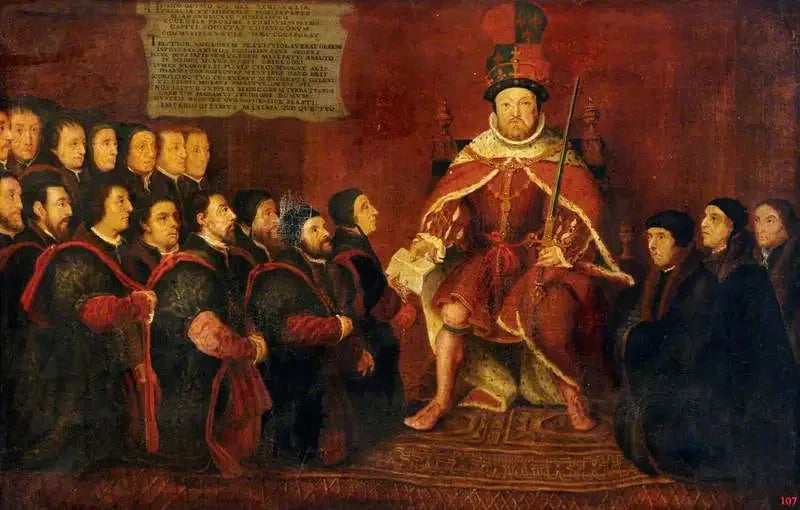 Henry VIII ve Berber-Cerrahlar - Hans Holbein le Jeune