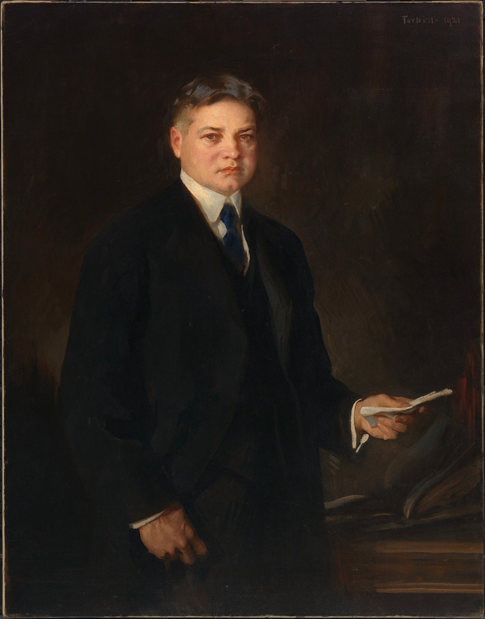 Herbert Hoover - Edmund Charles Tarbell