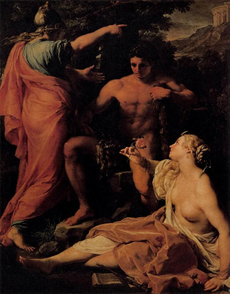 Herkül Yolların Kavşağında - Pompeo Batoni