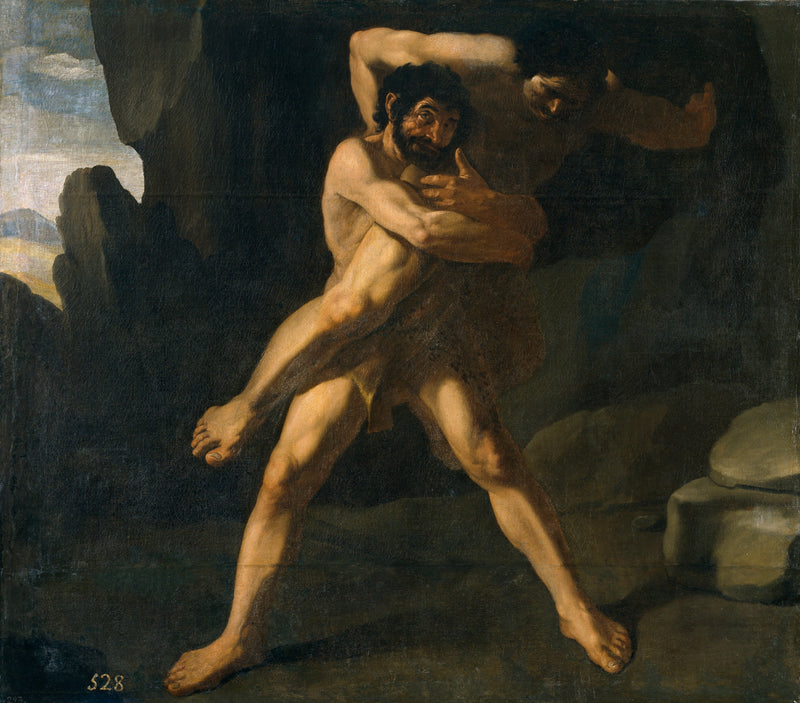 Herkül Dövüşçü ve Antaeus - Francisco de Zurbarán