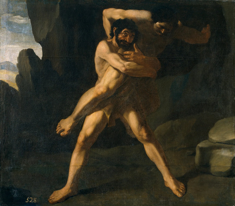 Herkül Dövüşçü ve Antaeus - Francisco de Zurbarán