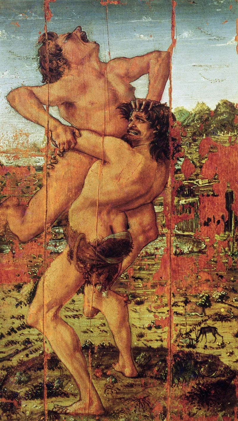 Herkül ve Antaeus - Cosimo Tura