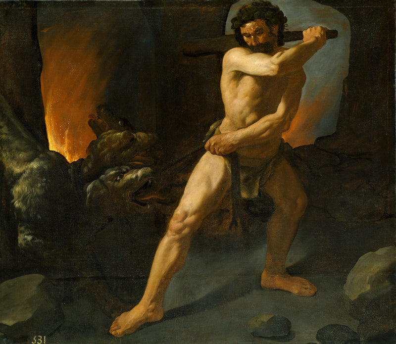 Herkül ve Kerberos - Francisco de Zurbarán