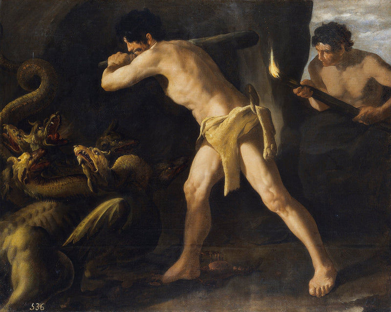 Herkül ve Hidra - Francisco de Zurbarán