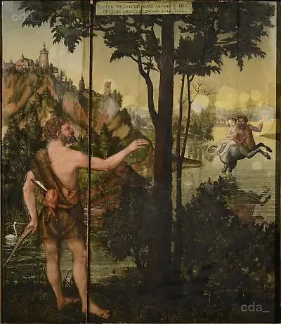 Herkül ve Nessus - Lucas Cranach the Elder