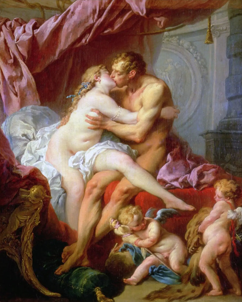 Herkül ve Omfale - François Boucher
