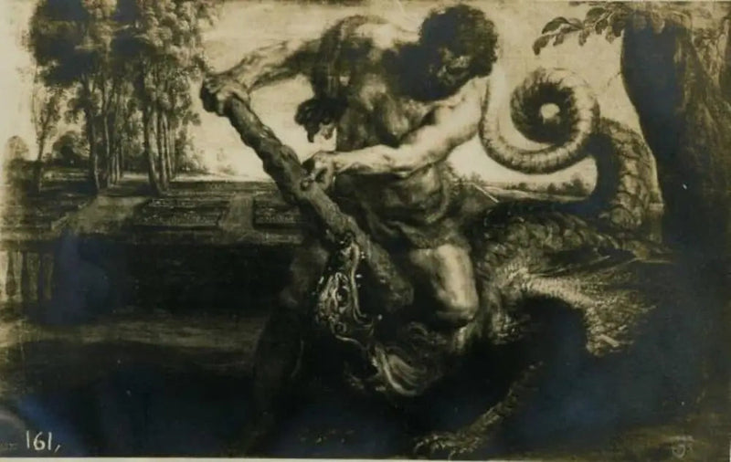 Herkül'ün Hesperidlerin Bahçesi'nde Ejderhayı Öldürmesi - Peter Paul Rubens
