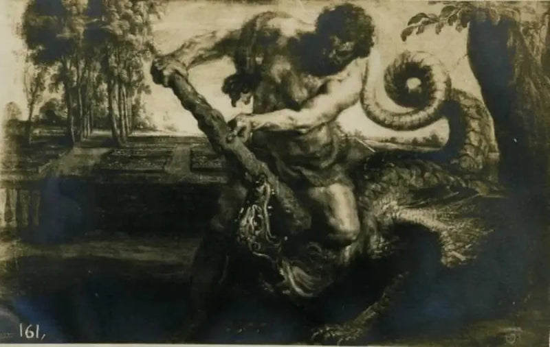 Herkül'ün Hesperidlerin Bahçesi'nde Ejderhayı Öldürmesi - Peter Paul Rubens