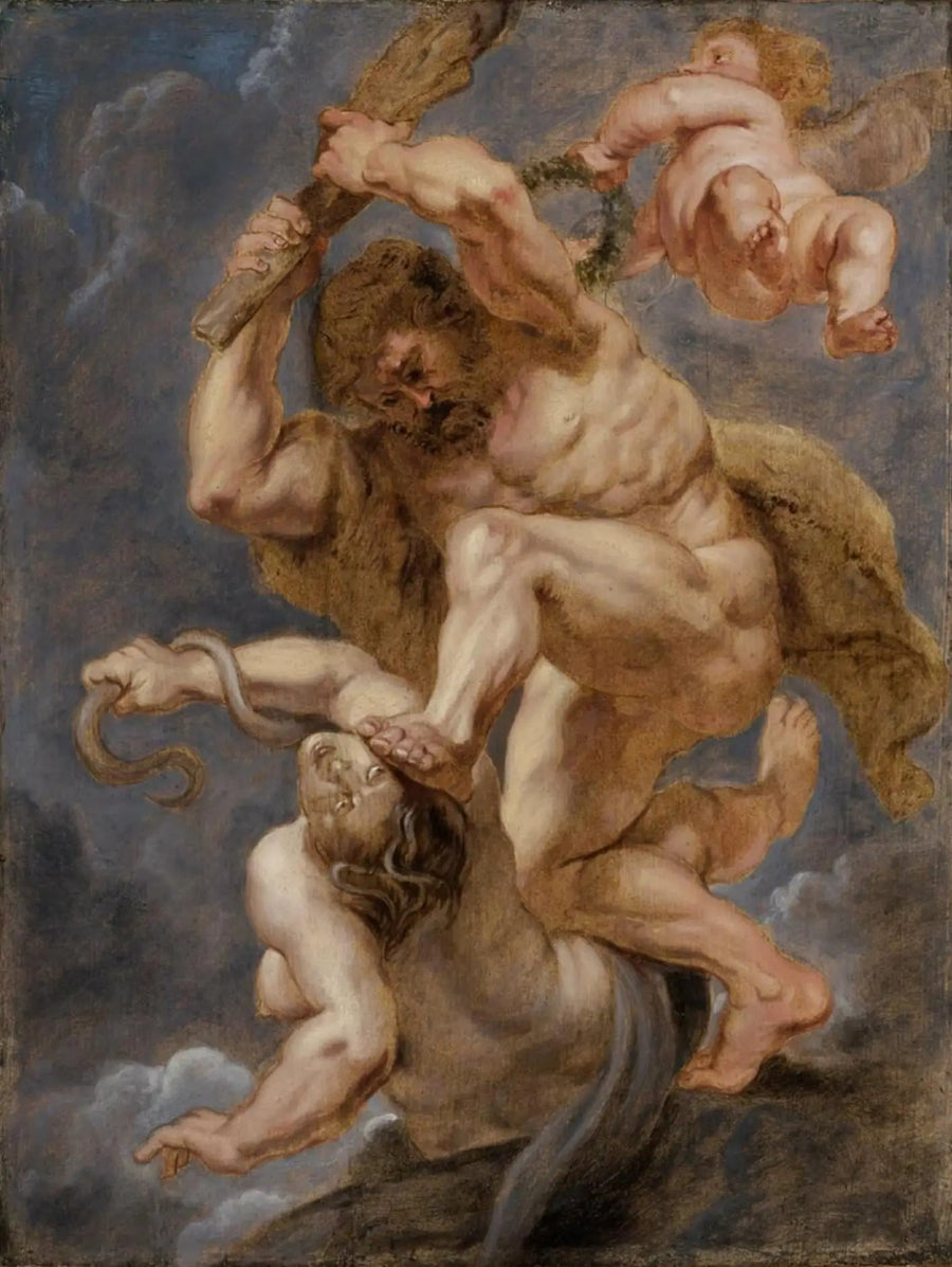 Herkül, Çatışmayı Aşan Kahramanlık Erdemi - Peter Paul Rubens