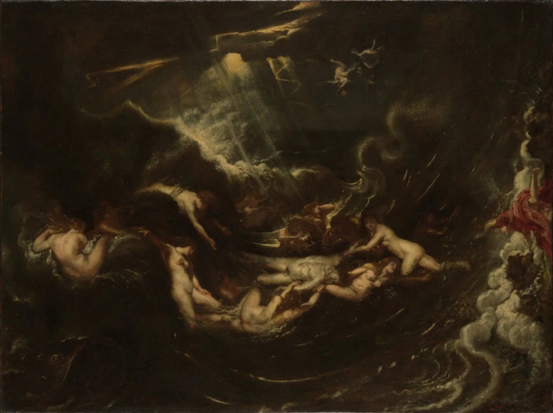 Héro ve Léandre - Peter Paul Rubens