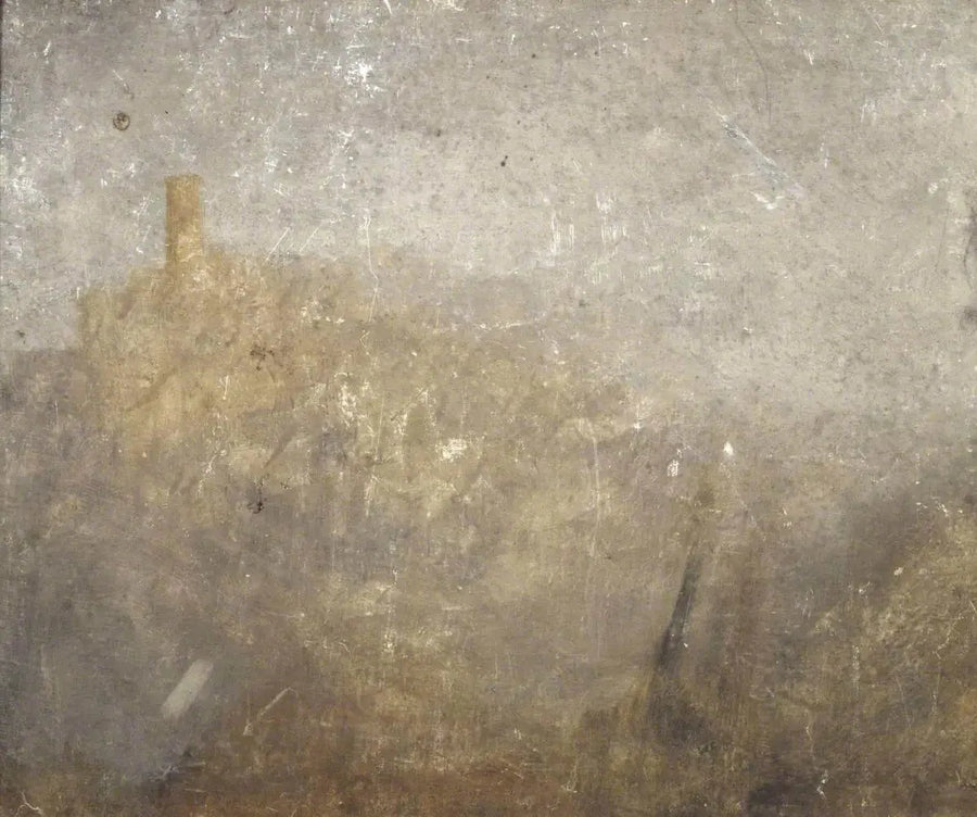 Kuleli Tepelik Manzara - J. M. W. Turner