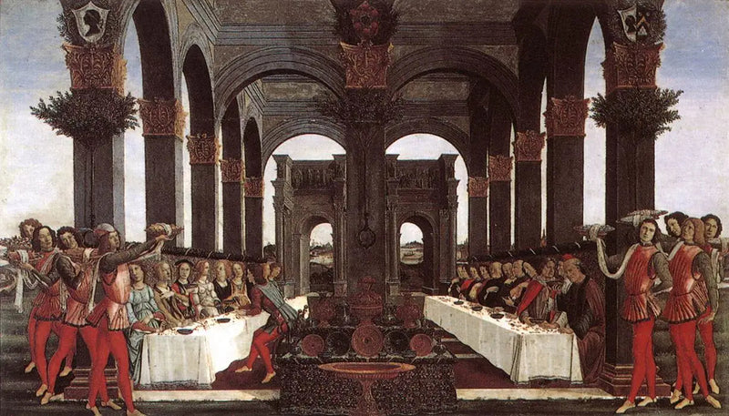 Nastagio degli Onesti'nin Hikayesi, dördüncü bölüm - Sandro Botticelli