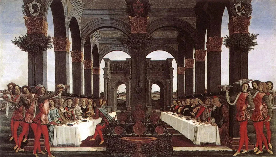 Nastagio degli Onesti'nin Hikayesi, dördüncü bölüm - Sandro Botticelli