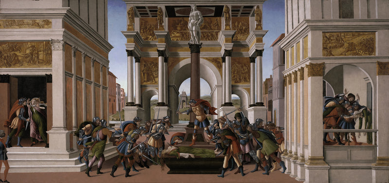 Lucretius'un Trajedisi - Sandro Botticelli