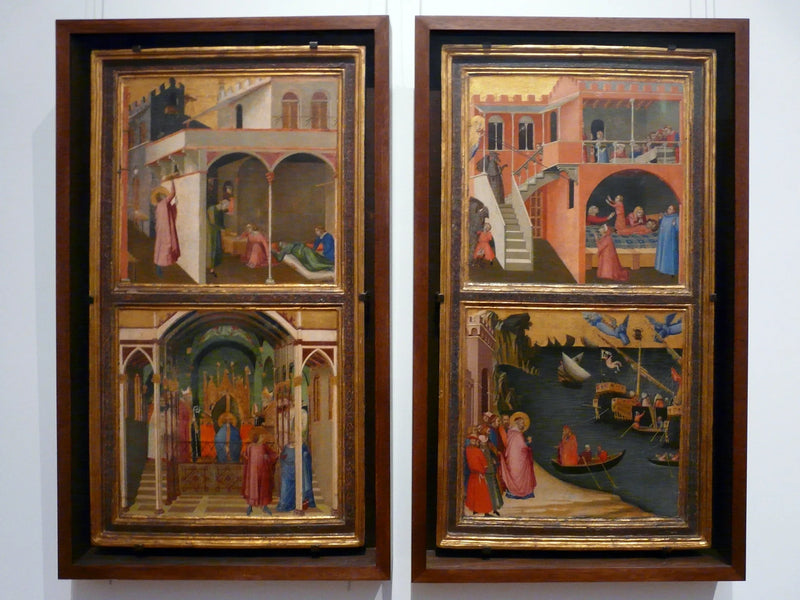 Aziz Nikola Hikayeleri - Ambrogio Lorenzetti