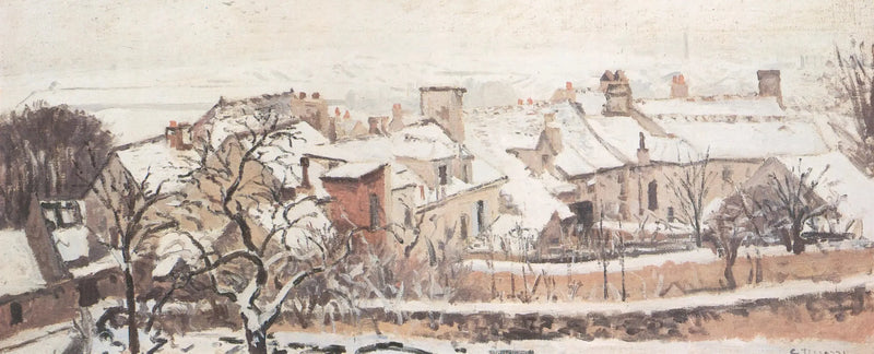 Kış - Camille Pissarro