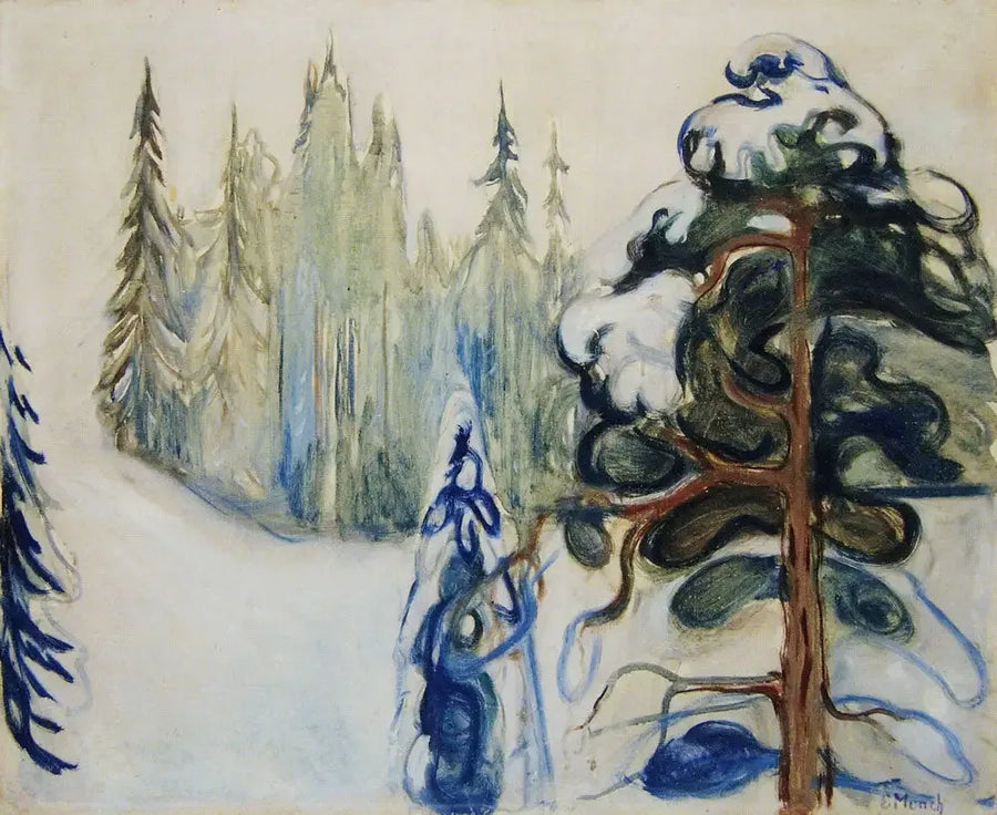 Kış - Edvard Munch
