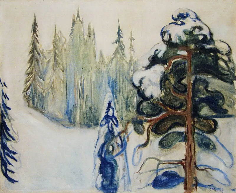 Kış - Edvard Munch