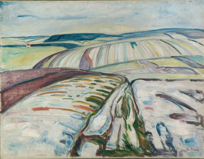 Kış. Elgersburg - Edvard Munch