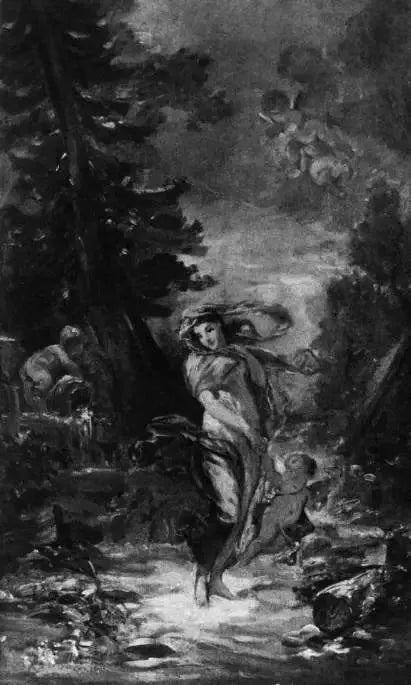 Kış - Jean-Honoré Fragonard