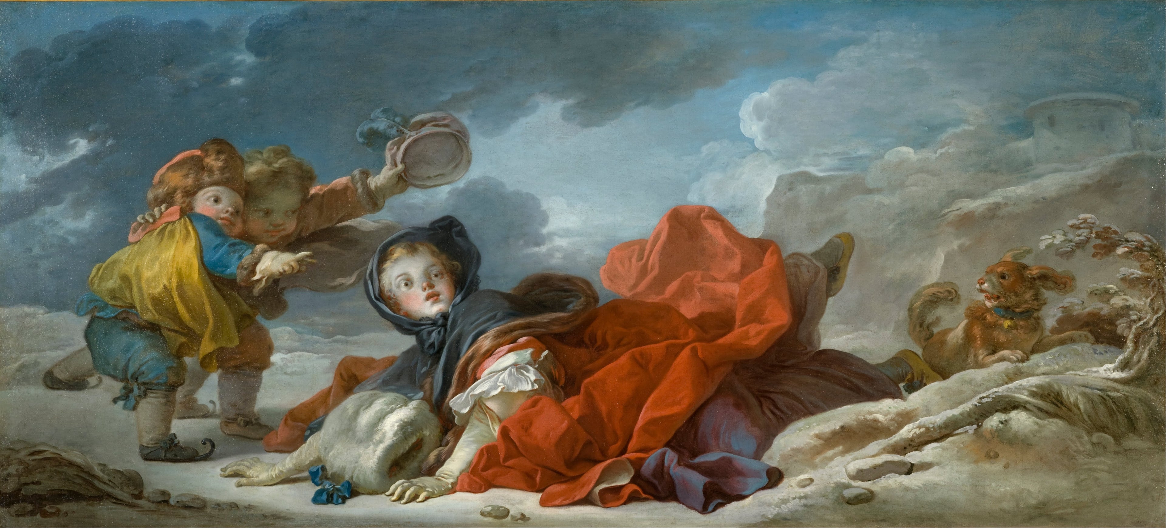 Hiver - Jean-Honoré Fragonard