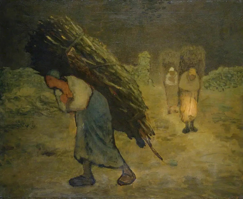 Kış, eşcinsel toplayıcılar - Jean-François Millet