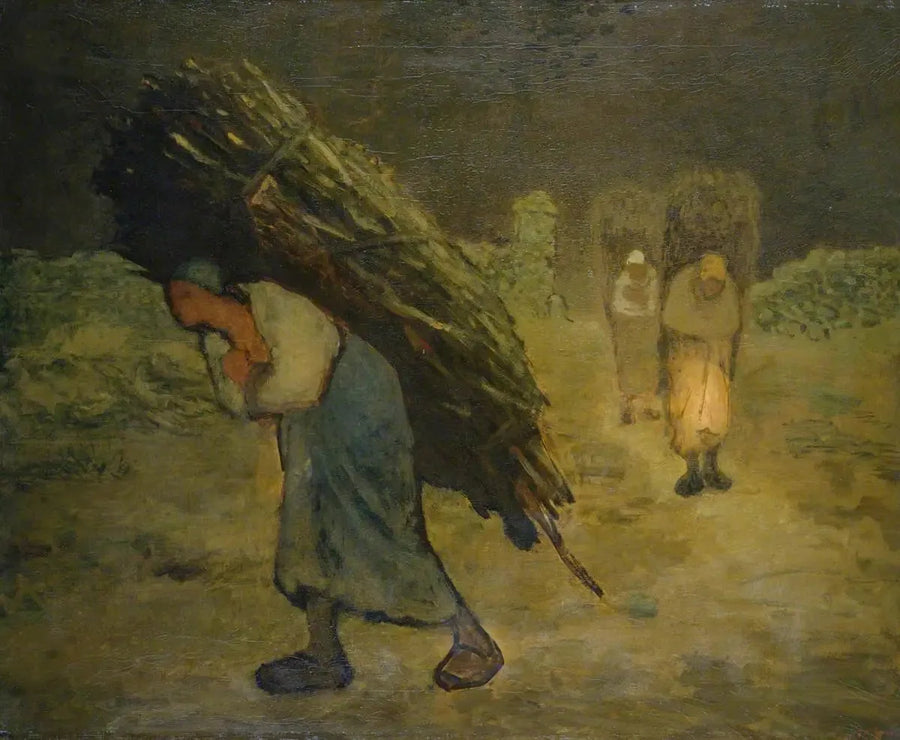 Kış, eşcinsel toplayıcılar - Jean-François Millet