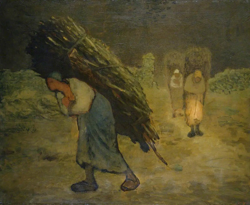Kış, eşcinsel toplayıcılar - Jean-François Millet