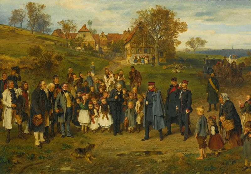 Saray Hükümdarı Seyahatte (1867) - Ludwig Knaus