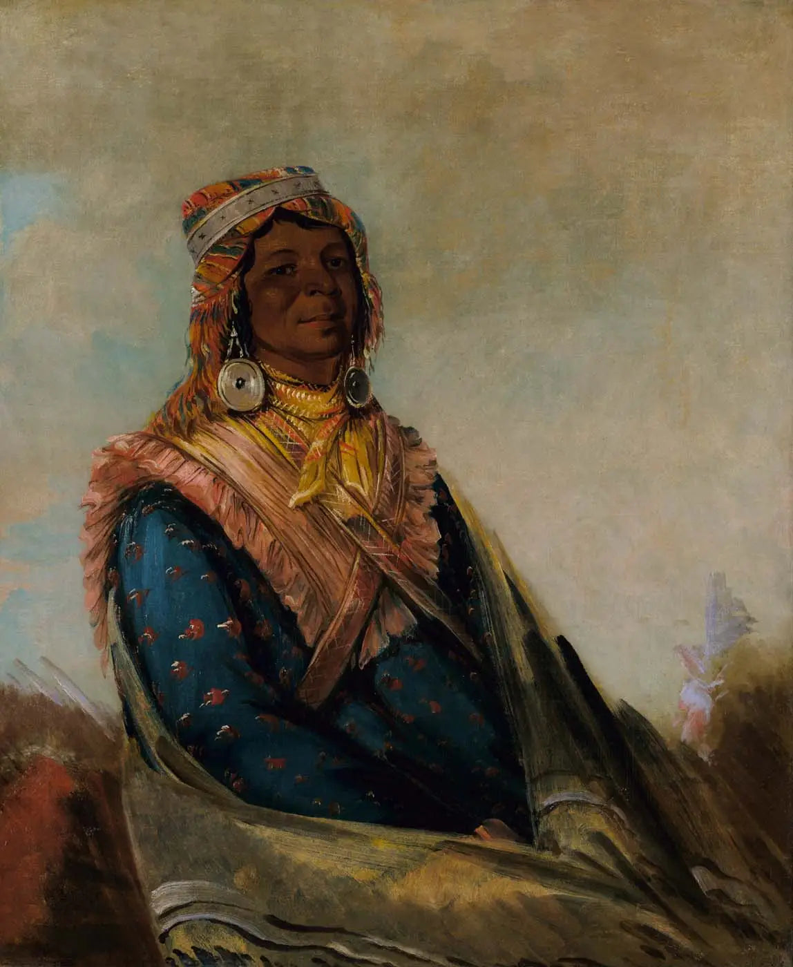 Hól-te-mál-te-téz-te-néek-ee Sam Perryman - George Catlin - Alpha Reproduction
