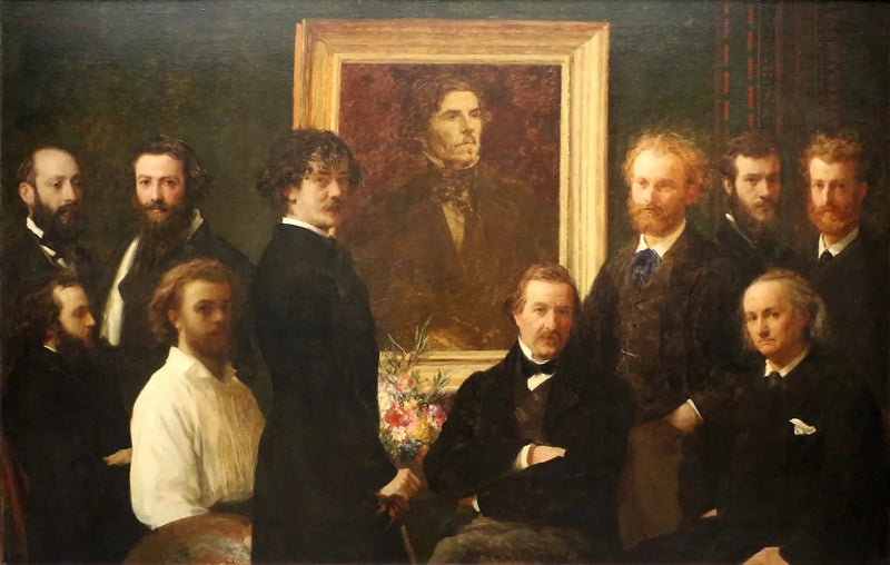 Delacroix'a Saygı - Henri Fantin-Latour