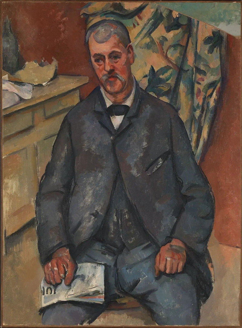 Oturan Adam - Paul Cézanne