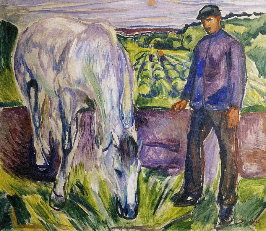 Atlı Adam - Edvard Munch