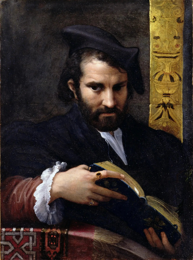 Erkek ve Kitap - Parmigianino