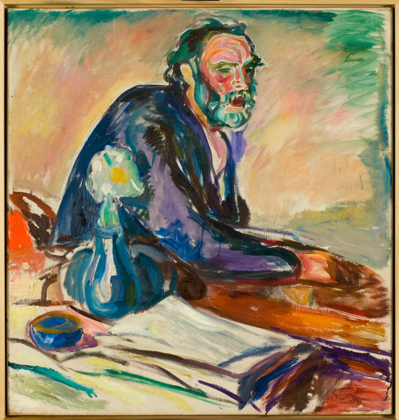 Bronşitli Adam - Edvard Munch