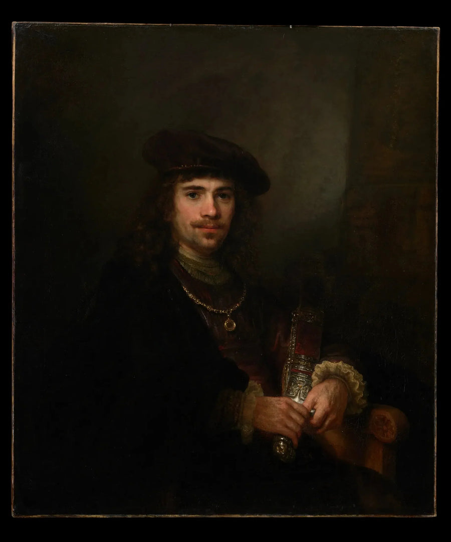 Kılıç ve bereli Adam - Rembrandt