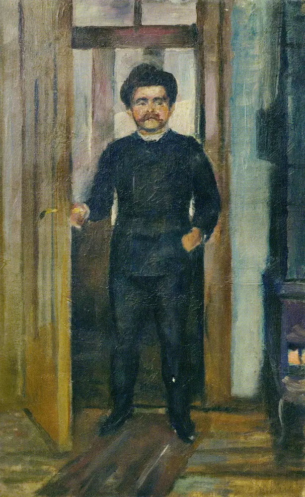Limanda ayakta duran adam - Edvard Munch