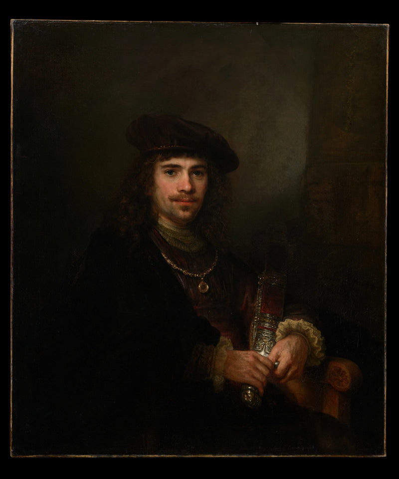 Kılıç ve bereli Adam - Rembrandt