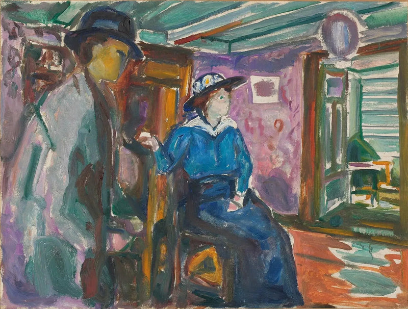 Adam ve Kadın - Edvard Munch