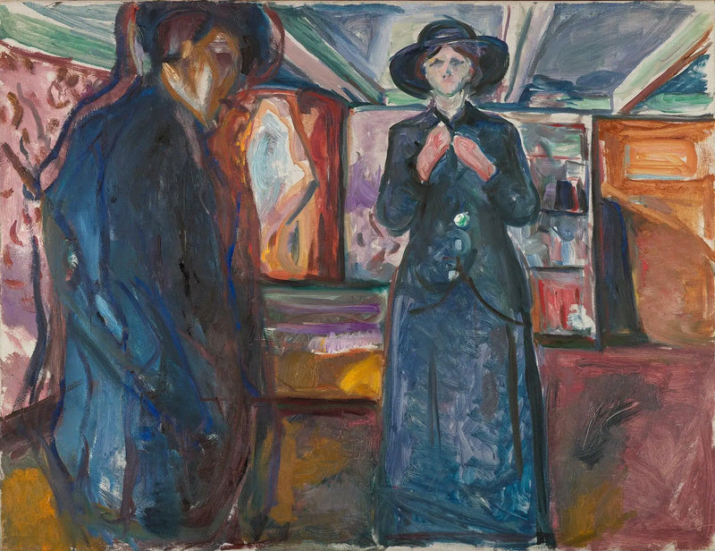 Adam ve Kadın - Edvard Munch