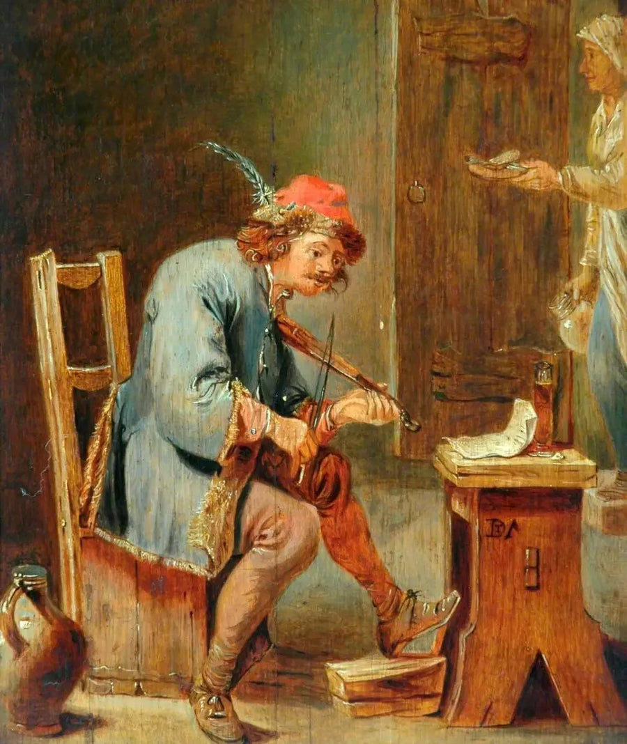 İşteviye çalan adam - David Teniers le Jeune