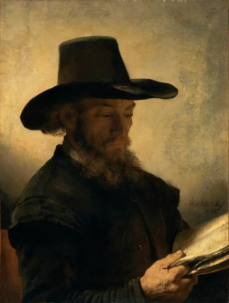 Okuyan Adam - Rembrandt