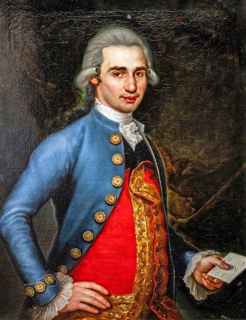 Adam Bir Mektup Tutarken - Francisco Bayeu