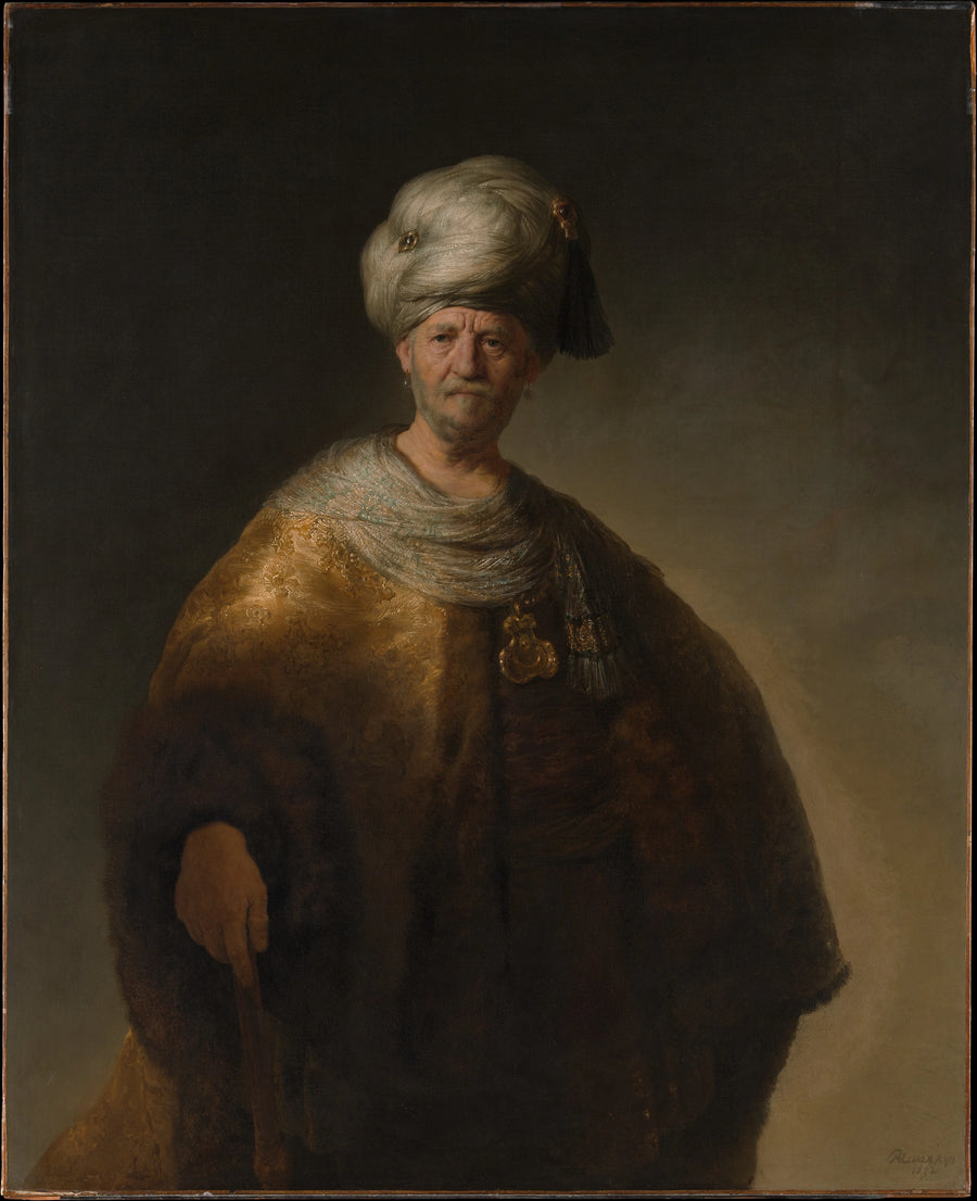 Doğulu Bir Soylunun Portresi - Rembrandt