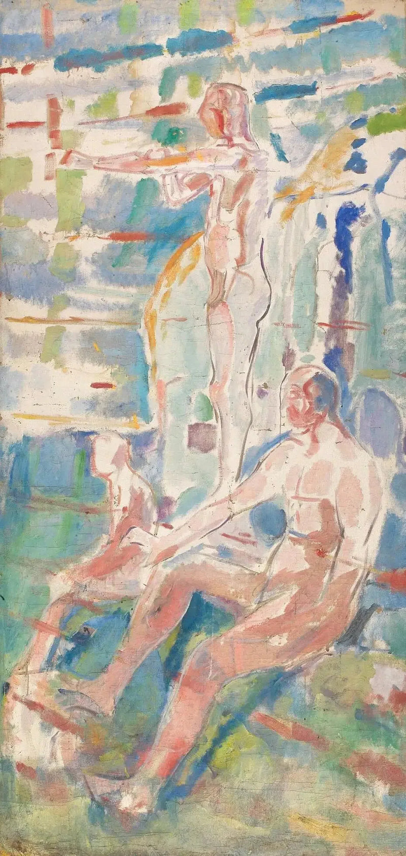 Güneşe Dönük Adamlar - Edvard Munch