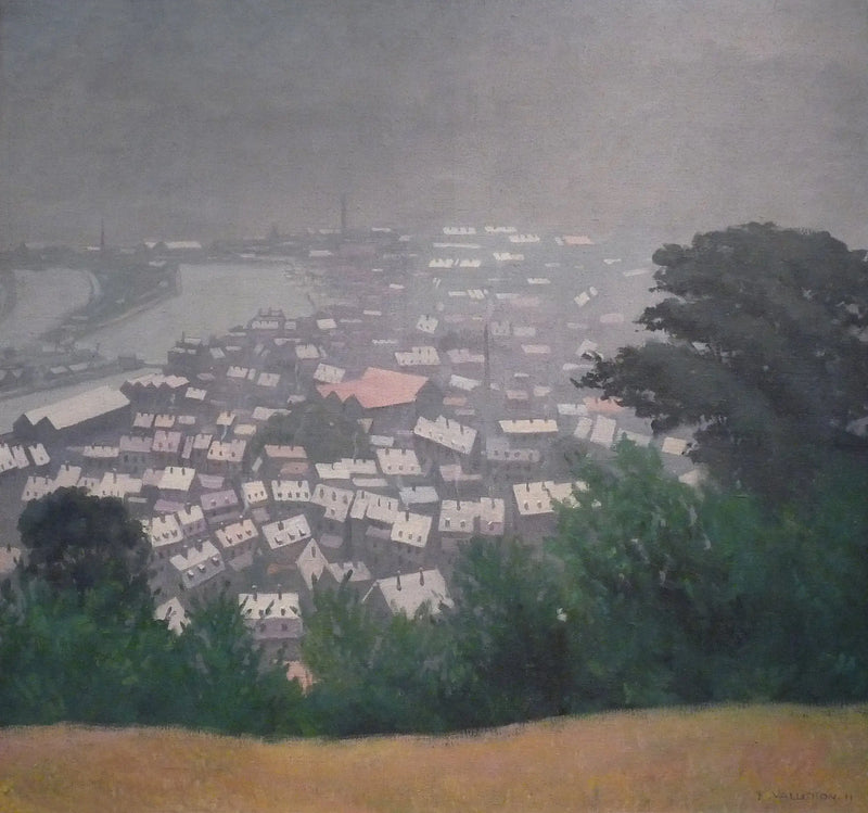 Honfleur sis içinde - Félix Vallotton