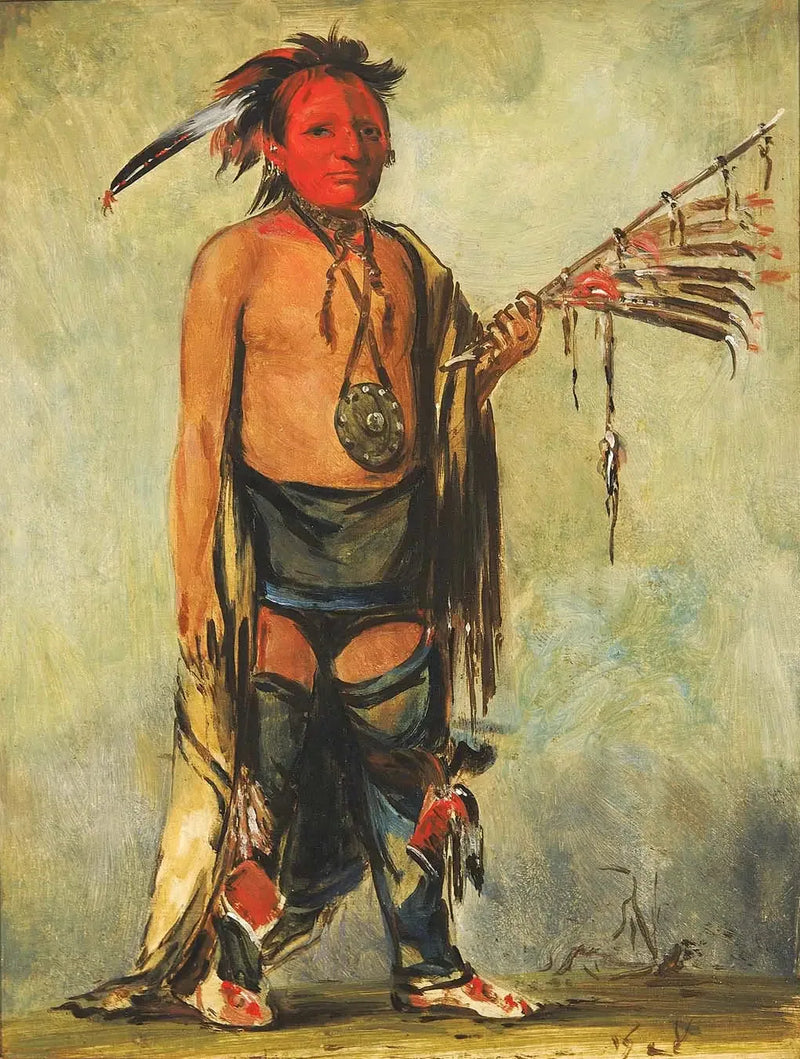 Hoo-w'a-ne-kaw, küçük karınca - George Catlin